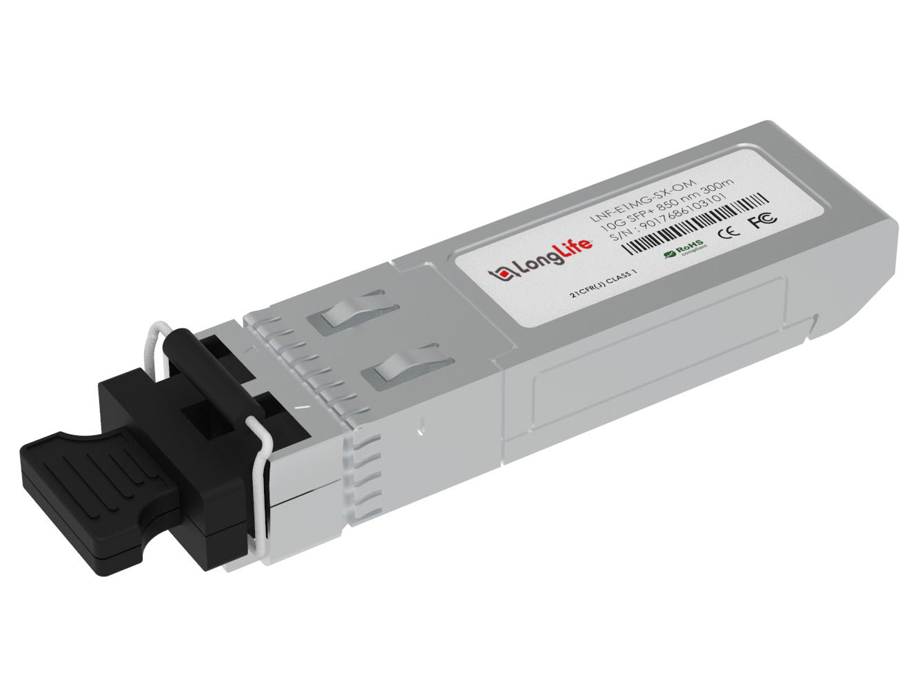 Brocade E1MG-SX-OM Compatible 1000BASE-SX SFP 850nm 550m DOM Duplex LC MMF Transceiver Module