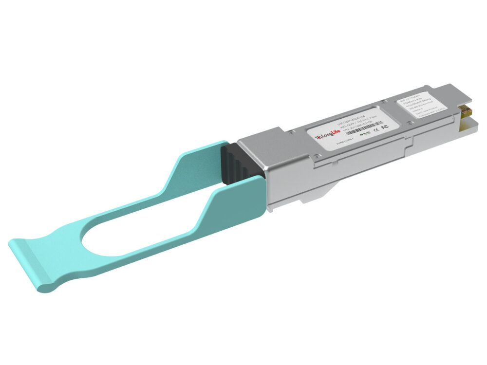 ZTE QSFP-40GE-LX4 Compatible 40GBASE-LX4 QSFP+ 1310nm 2km DOM Duplex LC SMF/MMF Optical Transceiver Module