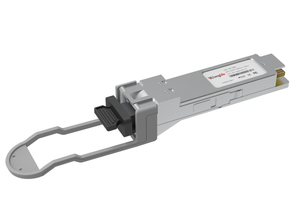 Dell 407-BBXT Compatible 40GBASE Bi-Directional QSFP+ 850nm 300m DOM Duplex LC MMF Optical Transceiver Module