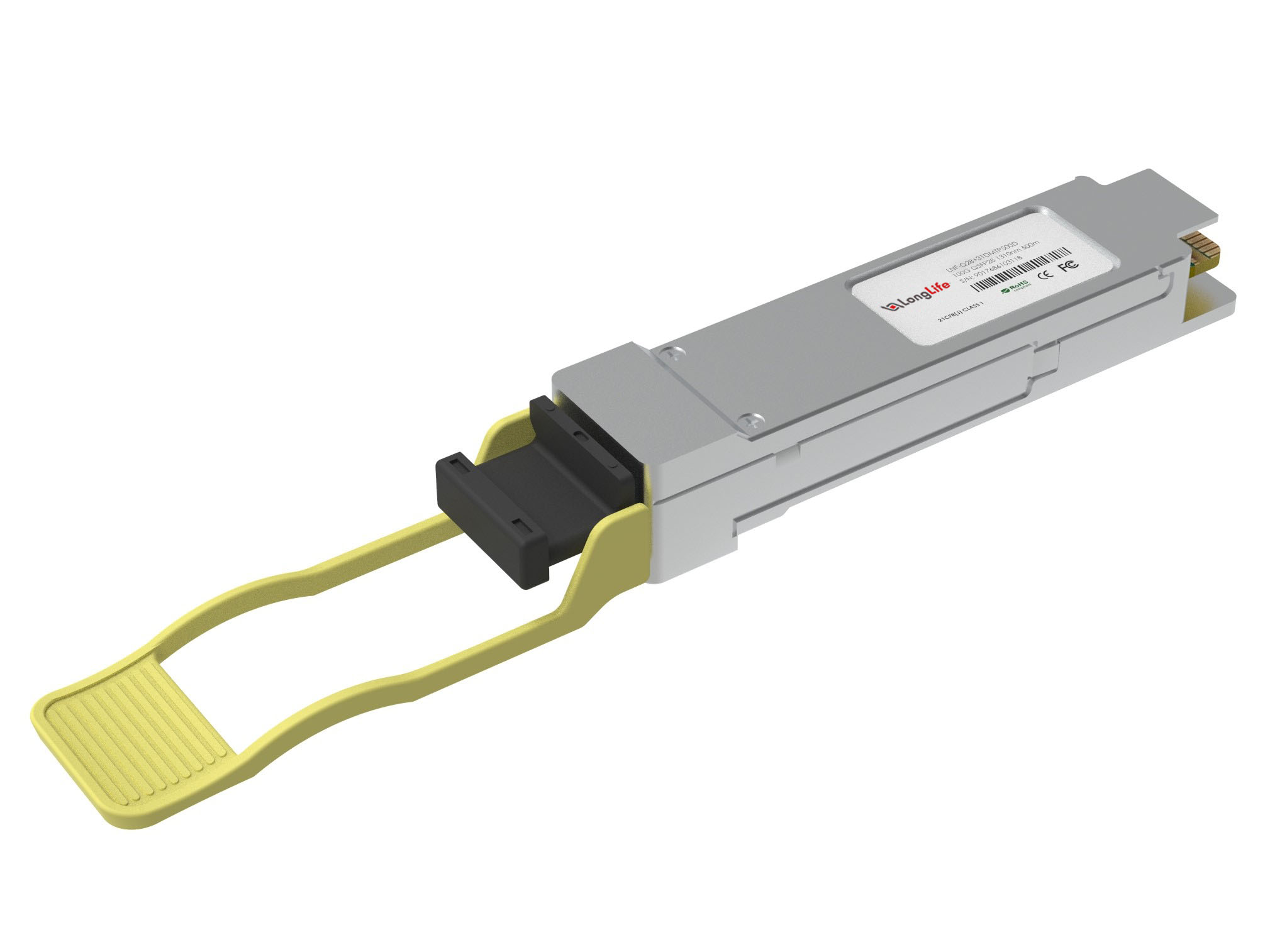Mikrotik Q28+31DMTP500D Compatible 100GBASE-PSM4 QSFP28 1310nm 500m DOM MTP/MPO-12 SMF Optical Transceiver Module