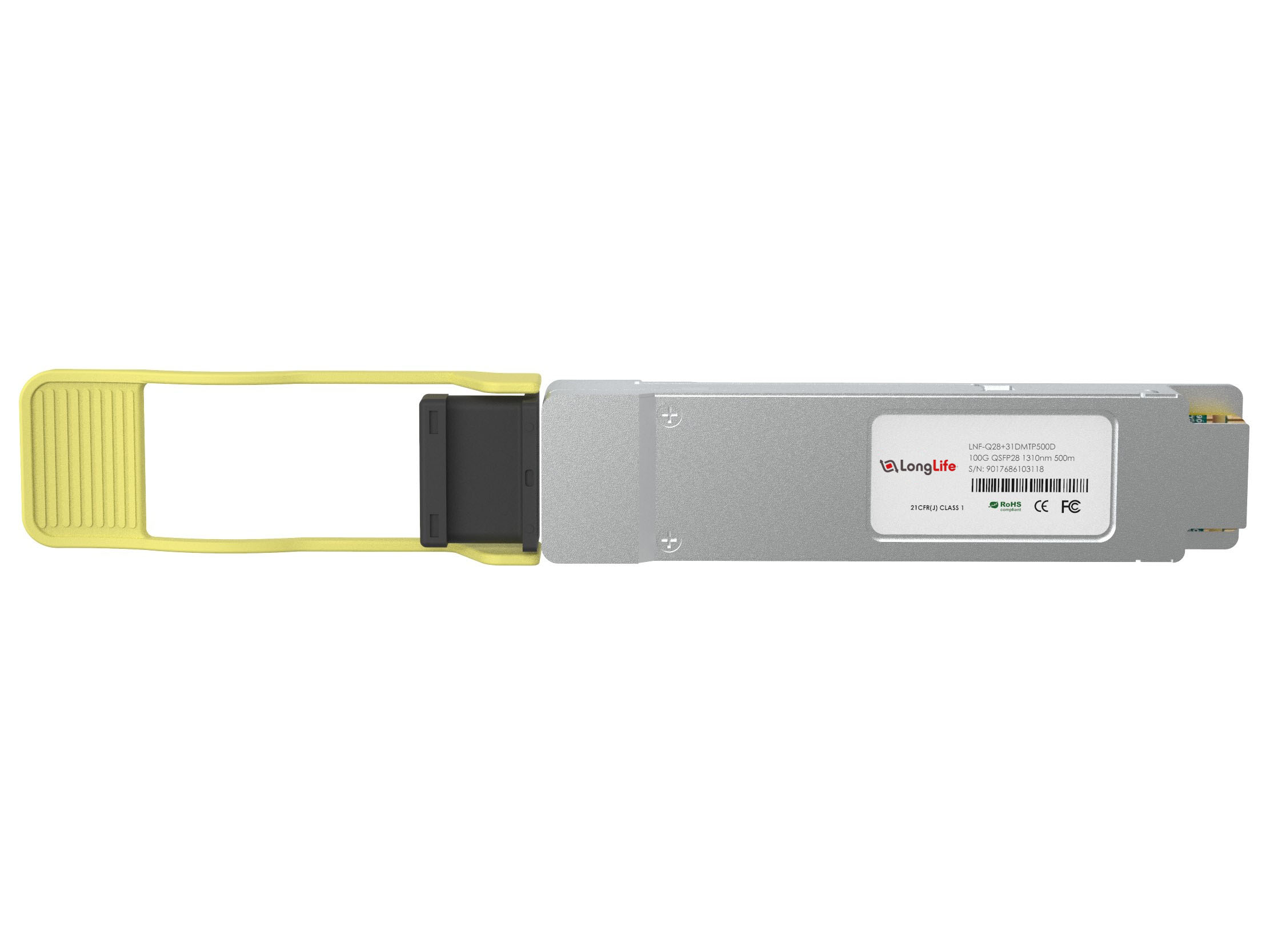 Mikrotik Q28+31DMTP500D Compatible 100GBASE-PSM4 QSFP28 1310nm 500m DOM MTP/MPO-12 SMF Optical Transceiver Module - Görsel 2