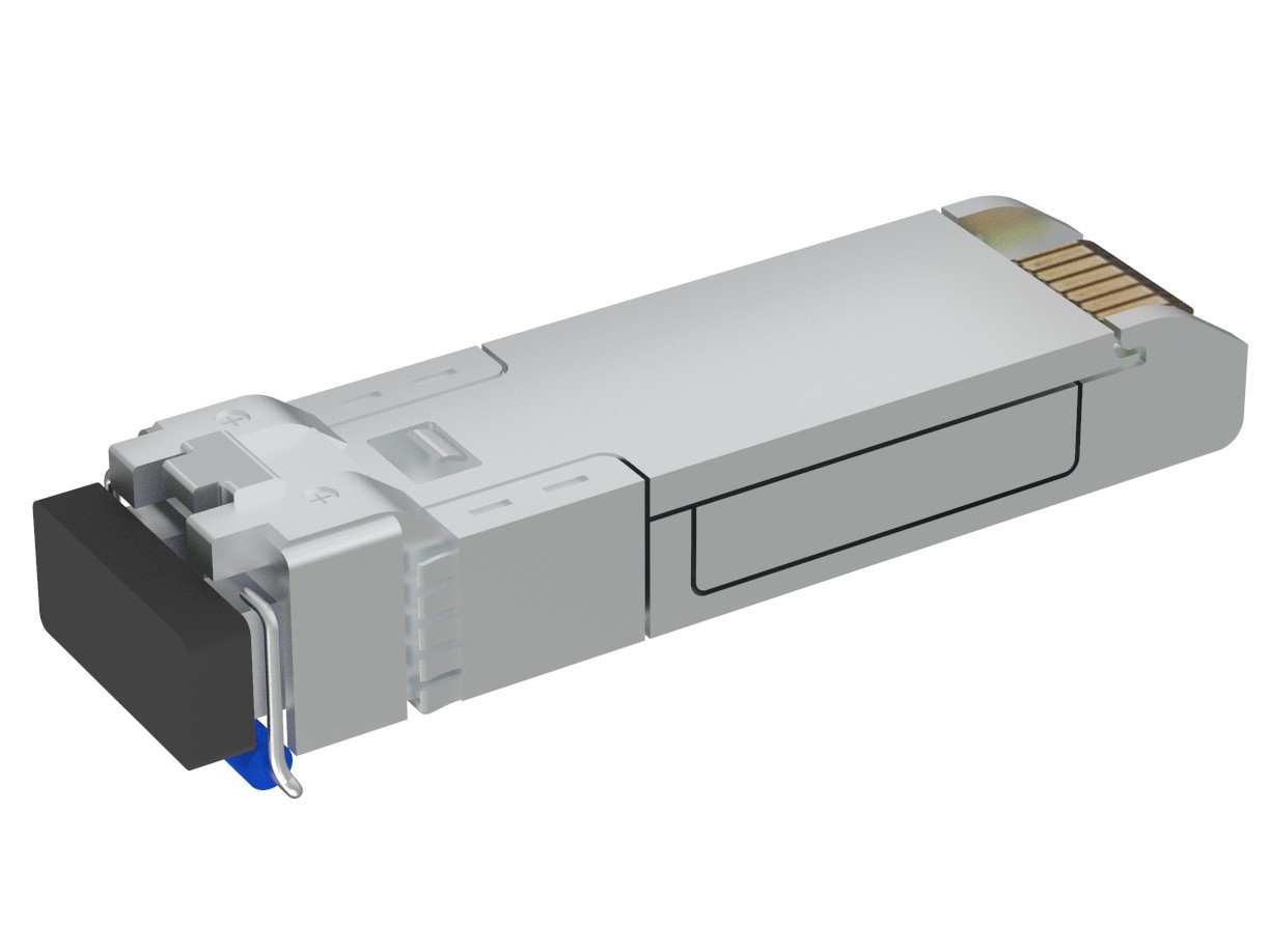 Brocade 25G-SFP28-BXU-40K Compatible 25GBASE SFP28 1270nm-TX/1310nm-RX 40km DOM Simplex LC SMF Optical Transceiver Module - Görsel 3
